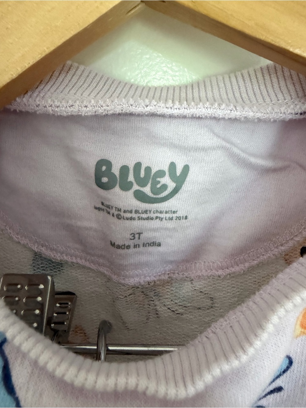 Bluey girls 2-piece outfit, 3T - Picture 3 of 7